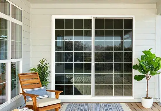 Sliding patio door